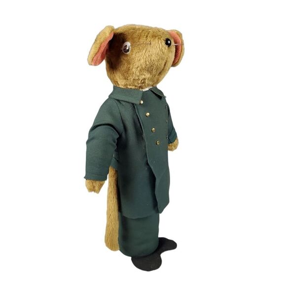 Janes Originals Mouse Doorman Doorstop Brown Harrod's  England Vintage 50's - Picture 12 of 12
